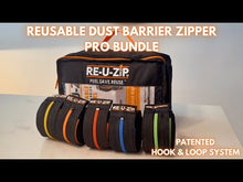 Load image into Gallery viewer, RE-U-ZIP® HEAVY-DUTY REUSABLE DUST BARRIER ZIPPER | PRO BUNDLE
