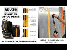 Load image into Gallery viewer, RE-U-ZIP® HEAVY-DUTY REUSABLE DUST BARRIER ZIPPER | STARTER KIT
